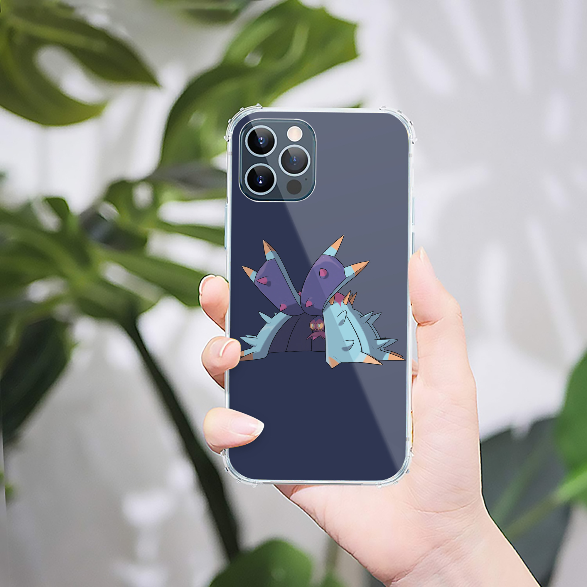（画像用） ポケットモンスター Pokémon 【iPhone 12シリーズ対応】透明スマホケース（クリアソフトケース）